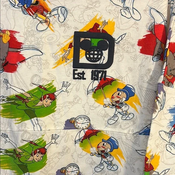 Disney Authentic Character Print Sweatshirt New - Picture 2 of 11